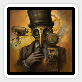 God of Steampunk #1 Sticker